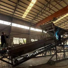Criba Vibratoria Circular de Alta Capacidad para Clasificación de Arena en Minería