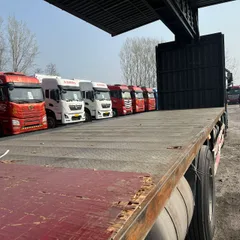 9.6 米前四后四飞翼厢式货车 320 马力手动挡 国六 原车液缓 配置齐全