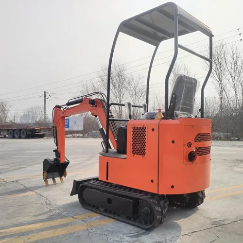Compact Tracked Excavator, Household & Agricultural Mini Digger, Multi-Functional Excavator for Construction Sites