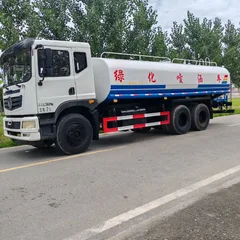 Sinotruk large sprinkler truck, engineering fog cannon dust suppression water tank truck, small and medium-sized water transport truck