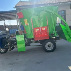 Electric/Diesel Cattle & Sheep Barn Feed Spreader Truck, TMR Feed Uniform Feeding Vehicle