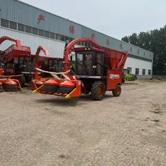 Self-Propelled Silage Harvester, Field Harvesting & Chopping & Blowing Integrated Machine