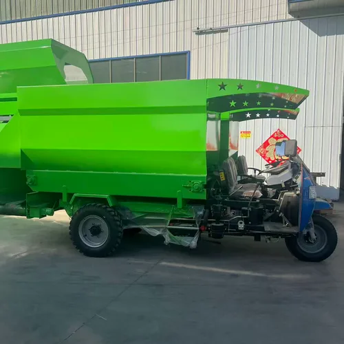 Electric/Diesel Cattle & Sheep Barn Feed Spreader Truck, TMR Feed Uniform Feeding Vehicle