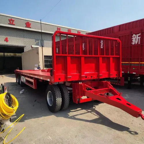 全挂拖车 场内短途转运全挂车