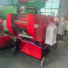 Automatic Straw & Forage Round Bale Packing Machine