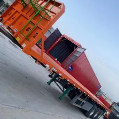 13米平板半挂车