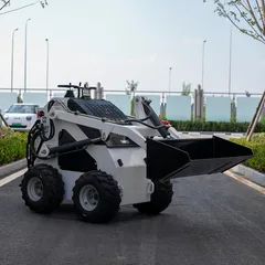 Compact Skid Steer Loader High Efficiency Equipment for Landscaping Farming and Small Engineering Projects