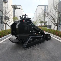 Small Wheel Skid Steer Loader Multi Purpose Machine with Quick Hitch for Agricultural Farming and Construction Site Work