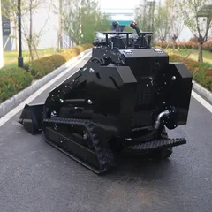 Small Wheel Skid Steer Loader Multi Purpose Machine with Quick Hitch for Agricultural Farming and Construction Site Work