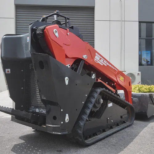Mini Skid Steer Loader Hydraulic Power Equipment Compatible with Various Attachments for Farm Tilling and Municipal Engineering