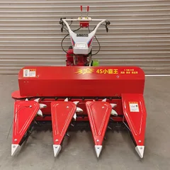 Agricultural hand-pushed gasoline/diesel cutting machine for harvesting plants and crops in small household farmlands