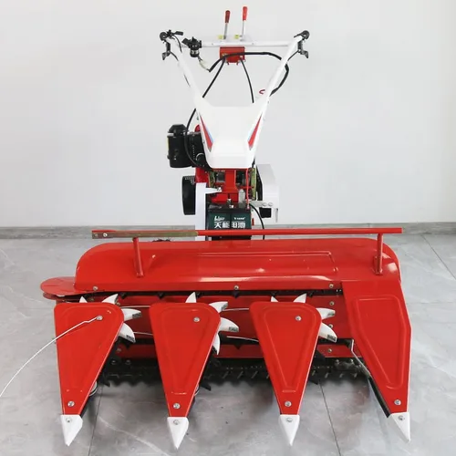 Agricultural hand-pushed gasoline/diesel cutting machine for harvesting plants and crops in small household farmlands