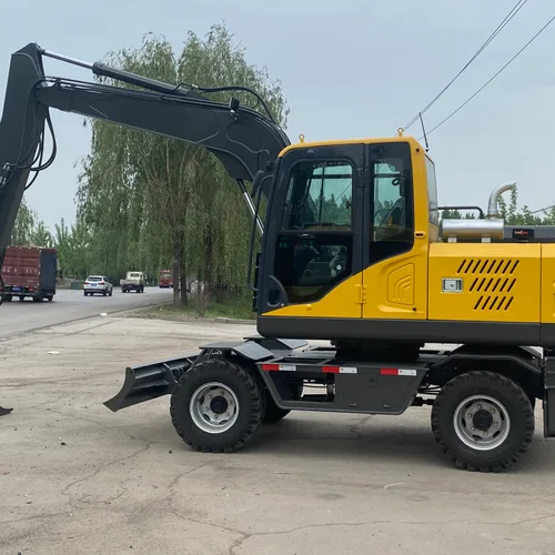 100 Wheel Excavator Heavy-Duty Large Hydraulic Wheel Excavator for Sale