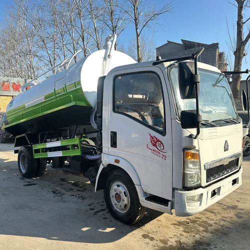 Sinotruk Howo 8 Cubic Meters Fecal Suction Truck