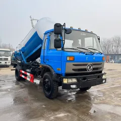 Dongfeng 145 8 Cubic Meters Sewage Suction Truck