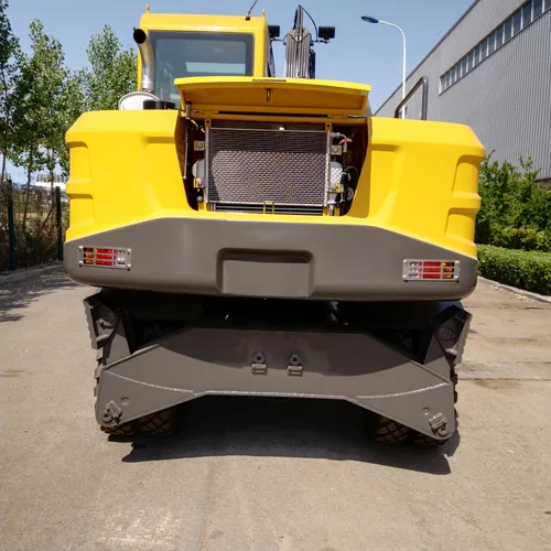 100 Wheel Excavator Heavy-Duty Large Hydraulic Wheel Excavator for Sale
