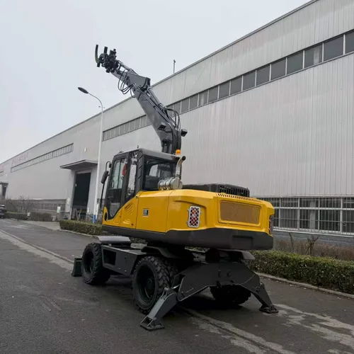 120 Wheel Excavator Heavy-Duty Large Hydraulic Wheel Excavator for Sale