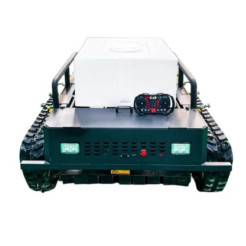 Remote Controlled Lawn Mower with Spray Insecticide Machine