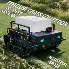 Remote Controlled Lawn Mower with Spray Insecticide Machine