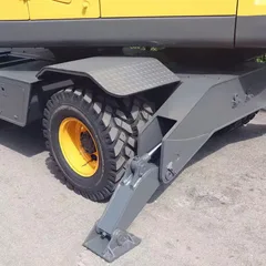 100 Wheel Excavator Heavy-Duty Large Hydraulic Wheel Excavator for Sale