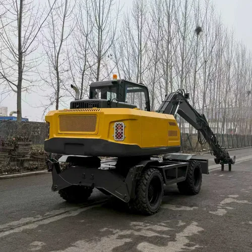 120 Wheel Excavator Heavy-Duty Large Hydraulic Wheel Excavator for Sale