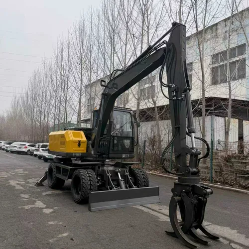 120 Wheel Excavator Heavy-Duty Large Hydraulic Wheel Excavator for Sale