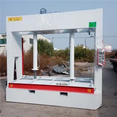 Prensa en frío para carpintería LY-50 para laminado de paneles y puertas de muebles.