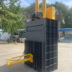 Vertical All-Steel Hydraulic Baler 80T-200T for Plastic Film & Bottle Waste Compression