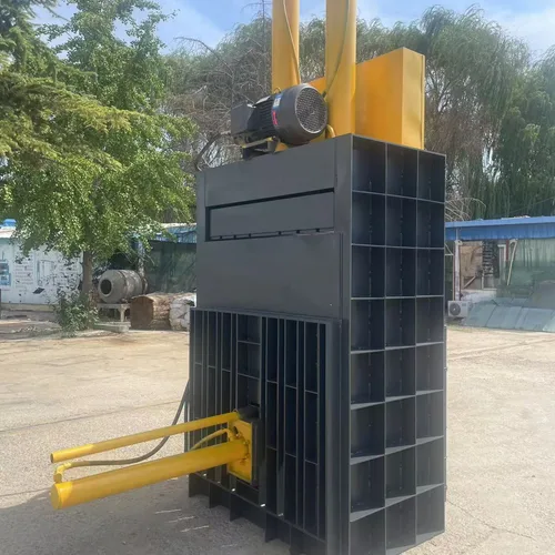 Vertical All-Steel Hydraulic Baler 80T-200T for Plastic Film & Bottle Waste Compression