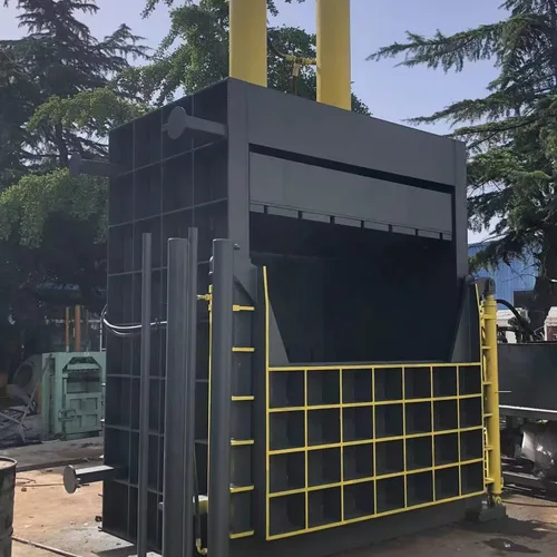 Vertical All-Steel Hydraulic Baler 80T-200T for Plastic Film & Bottle Waste Compression