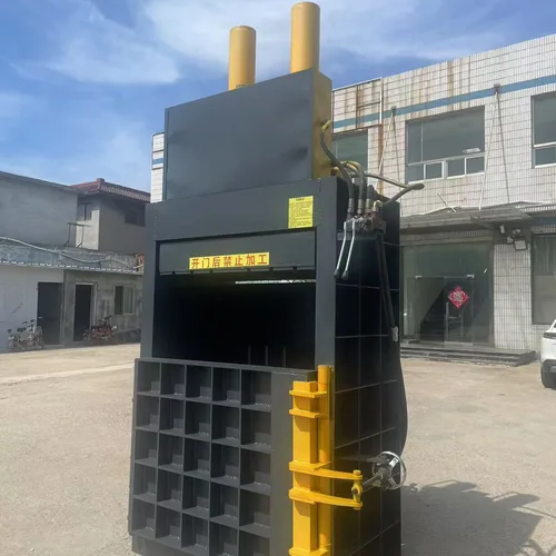 Vertical All-Steel Hydraulic Baler 80T-200T for Plastic Film & Bottle Waste Compression