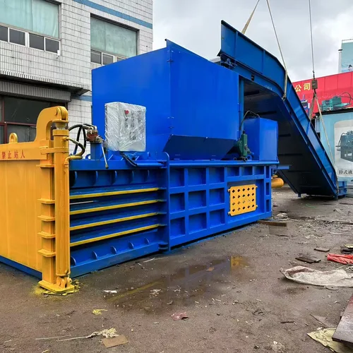 LY Series Automatic Horizontal Hydraulic Baler 80T-160T for Waste Paper & Plastic Film Compression