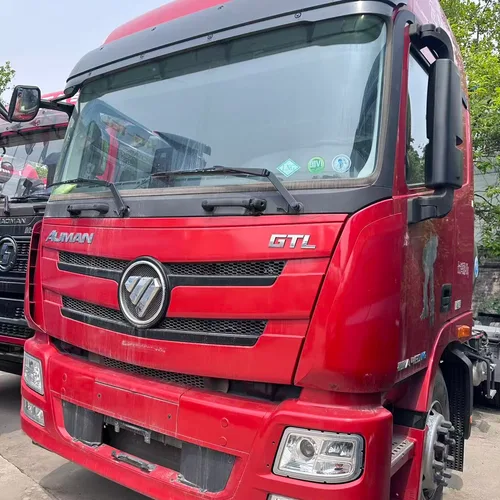 欧曼 GTL-E 6×4 国六燃气车 460 马力采埃孚自动挡带液缓 1000L 钢瓶 赤炎红