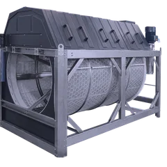 Huisen Frame Microfilter Aquaculture Drum Microfiltration Equipment