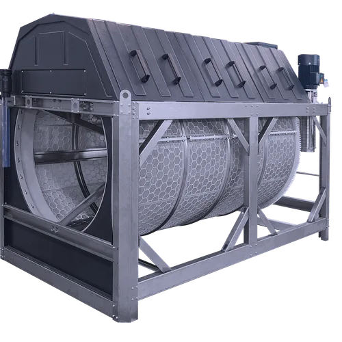 Huisen Frame Microfilter Aquaculture Drum Microfiltration Equipment