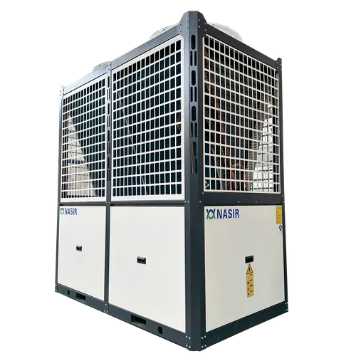 Unidad de bomba de calor aerotérmica específica para acuicultura de 35 kW a 1680 kW para calentamiento y refrigeración de agua.