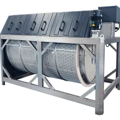 Huisen Frame Microfilter Aquaculture Drum Microfiltration Equipment