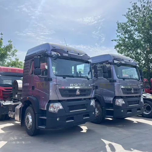 重汽豪沃 TX7 480 马力 潍柴 13 升燃气牵引车 1350L 气瓶 煤炭运输专用