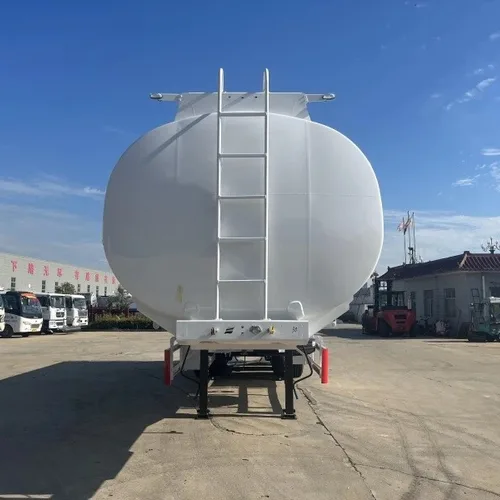 3-Axle 50000L Oil Tanker Semi Trailer by Tongya Auto for Diesel, Petrol & Edible Oil Transport