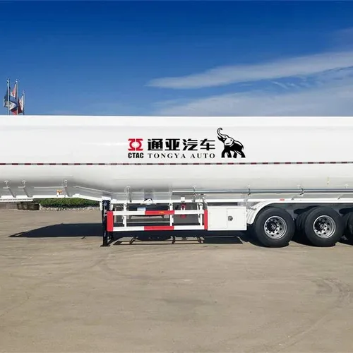 3-Axle 50000L Oil Tanker Semi Trailer by Tongya Auto for Diesel, Petrol & Edible Oil Transport