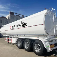 3-Axle 50000L Oil Tanker Semi Trailer by Tongya Auto for Diesel, Petrol & Edible Oil Transport