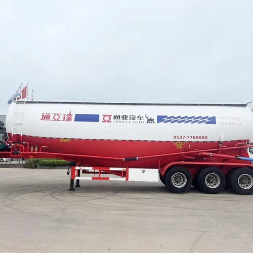 60 Ton Bulk Cement Tanker Semi Trailer 56m3 Fly Ash/Powder Tanker by Tongya Auto