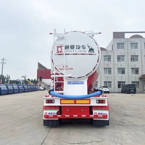 60 Ton Bulk Cement Tanker Semi Trailer 56m3 Fly Ash/Powder Tanker by Tongya Auto