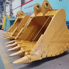 Mine Bucket Reinforced Wear-Resistant Excavator Bucket High-Strength Rock Bucket