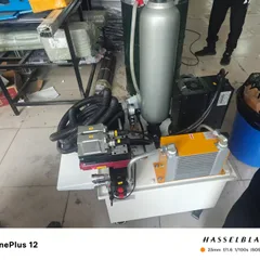 Dual-Channel Servo Hydraulic Loading Test Bench Electro-hydraulic Servo Pressure & Displacement Dual-control Mechanical Testing Equipment