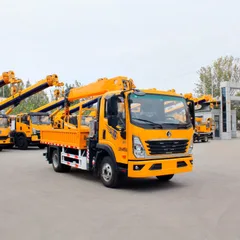 Xinguo Heavy Industry 6.3 Ton Truck Mounted Crane with 5-section Boom 16.5m Lifting Height