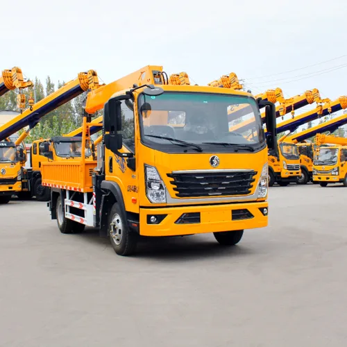 Xinguo Heavy Industry 6.3 Ton Truck Mounted Crane with 5-section Boom 16.5m Lifting Height