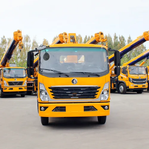 Xinguo Heavy Industry 6.3 Ton Truck Mounted Crane with 5-section Boom 16.5m Lifting Height