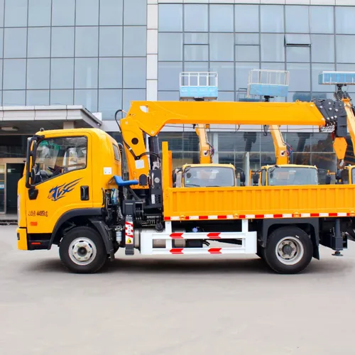 Xinguo Heavy Industry 6.3 Ton Truck Mounted Crane with 5-section Boom 16.5m Lifting Height
