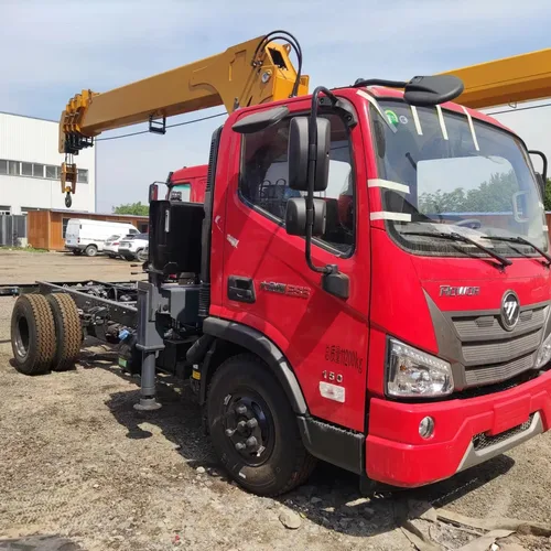 Foton SE3 4 Ton Truck Mounted Crane 4-section Boom 11.6m Lifting Height